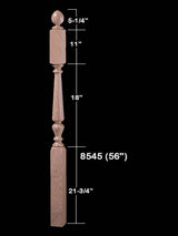 8512 Rake Jefferson Newel Post