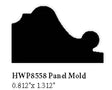 8558 Hardwood Panel Mold