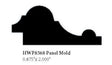 8568 2" Hardwood Panel Mold