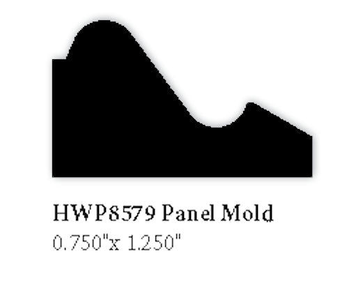 8579 Panel Molding, 3/4" x 1-1/4"
