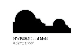 8585 Panel Mold, 5/8" X 1-3/4"