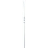 SP-9001TB Satin Black Single Twist Tubular Steel Baluster