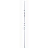 SP-9002TB Satin Black Double Twist Tubular Steel Baluster