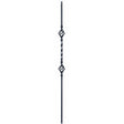 9004TB Double Basket Tubular Steel Baluster