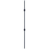 SP-9007TB Satin Black Double Knuckle Tubular Steel Baluster
