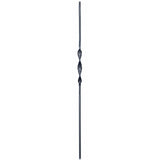 9011RS Double Ribbon Tubular Steel Baluster