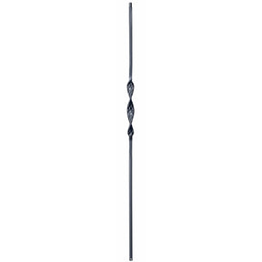 9011RS Double Ribbon Tubular Steel Baluster