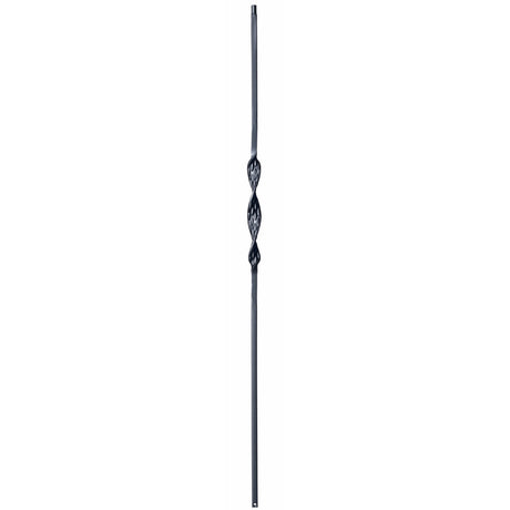 9011RS Double Ribbon Tubular Steel Baluster