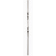 9011RS Double Ribbon Tubular Steel Baluster
