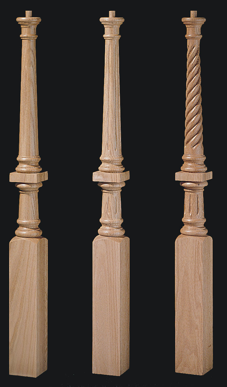 9012 Pin Top Universal Newel Post