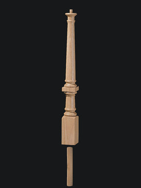 9013 Pin Top Volute Newel Post