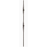 9018HG Gothic Double Knuckle Hammered Baluster