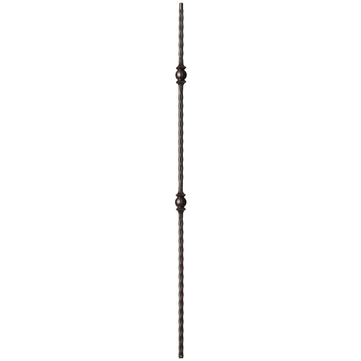 9033HF Double Ball with Hammered Face Baluster