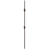 9033HF Double Ball with Hammered Face Baluster