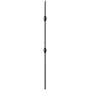 9033HF Double Ball with Hammered Face Baluster