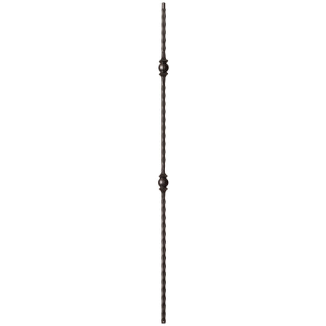 9033HF Double Ball with Hammered Face Baluster