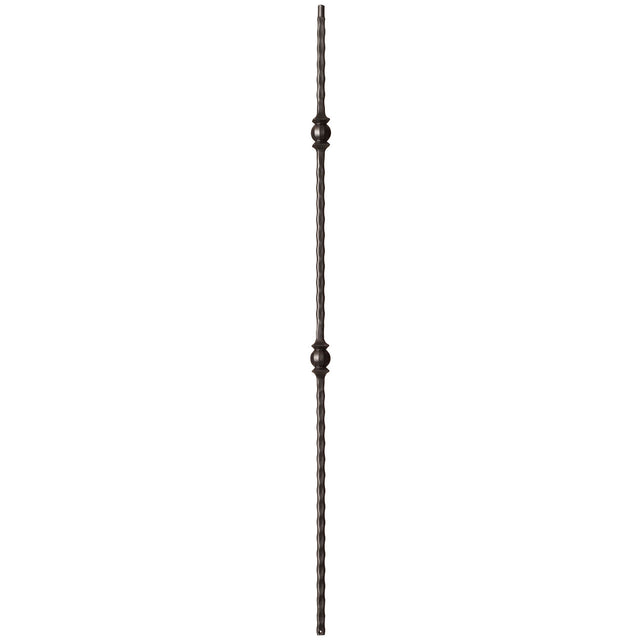 9033HF Double Ball with Hammered Face Baluster