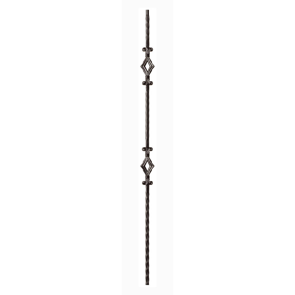 9041HF Double Diamond with Hammered Face Baluster