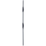 9046HF Double Knob with Hammered Face Baluster
