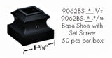 9062BS Inner Base Shoe with set screw