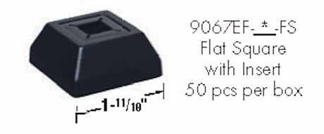 9067EF-FS Easy Fit Flat Square Shoe
