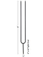 9092CS Split Oval Contemporary Balusters