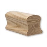 9100 2-1/4" x 2-5/8" Handrail with 2" grip, Ash