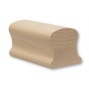 9100 2-1/4" x 2-5/8" Handrail with 2" grip, Birch
