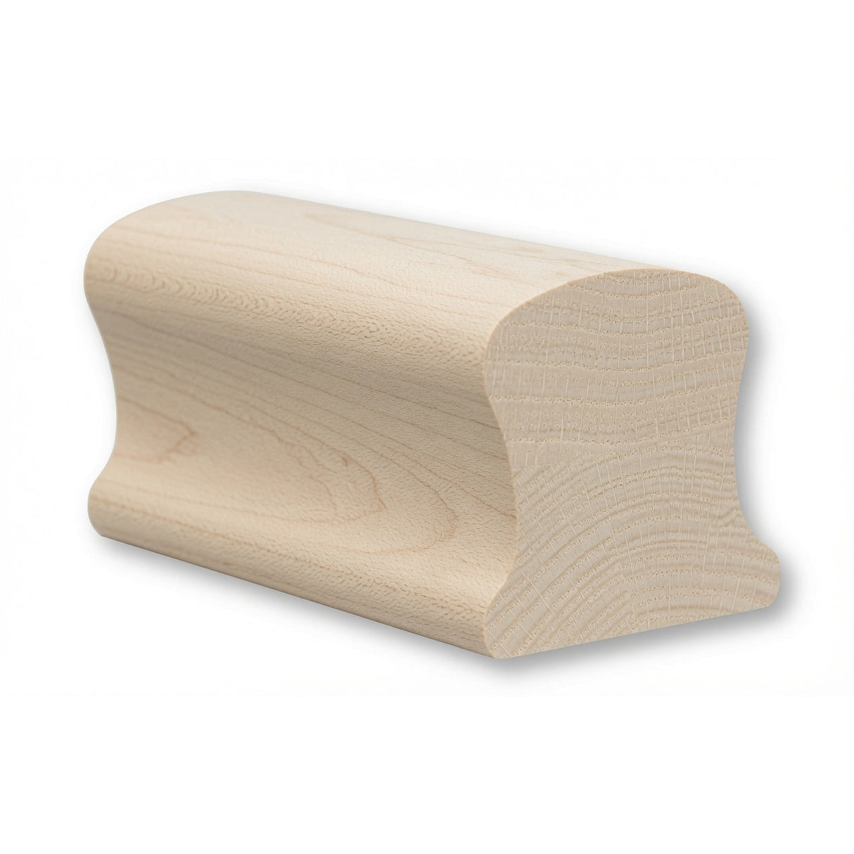 9100 2-1/4" x 2-5/8" Handrail with 2" grip, Hard Maple