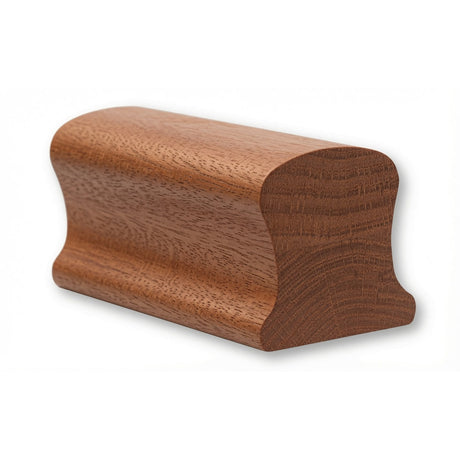 9100 2-1/4" x 2-5/8" Handrail with 2" grip, Mahogany
