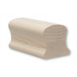 9100 2-1/4" x 2-5/8" Handrail with 2" grip, Soft Maple