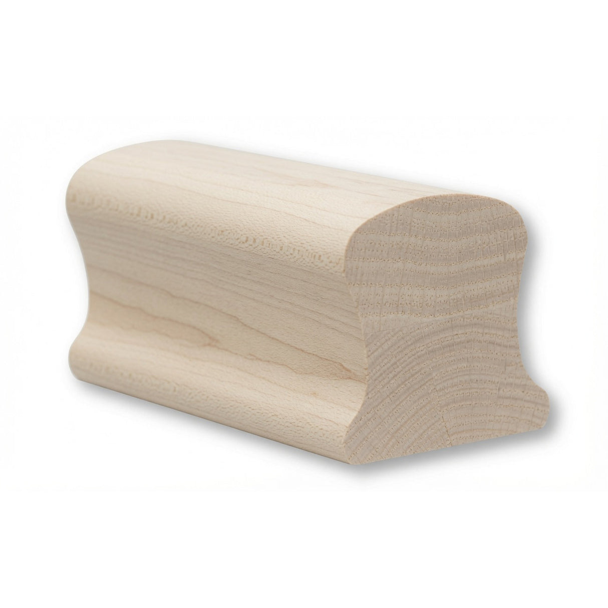 9100 2-1/4" x 2-5/8" Handrail with 2" grip, Soft Maple