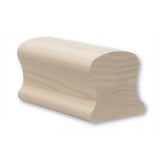 9100 2-1/4" x 2-5/8" Handrail with 2" grip, Soft Maple