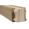 9100B 2-1/4" x 2-3/8" Bending Handrail, Hard Maple
