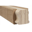 9100B 2-1/4" x 2-3/8" Bending Handrail, Soft Maple