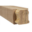 9100B 2-1/4" x 2-3/8" Bending Handrail, Yellow PIne