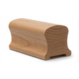 9100P 2-1/4" Wide X 2-3/8" High Plowed Handrail, Plowed 1-1/4" OR 1-3/4", American Cherry