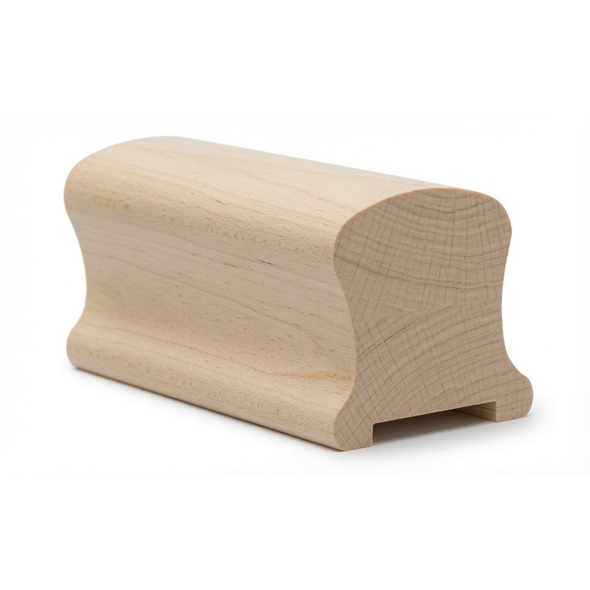 9100P 2-1/4" Wide X 2-3/8" High Handrail, Plowed 1-1/4" or 1-3/4", Birch