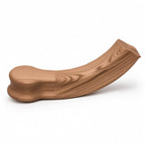 9100 Starting Cap and Up Easing for the 9100 Handrail, Hickory