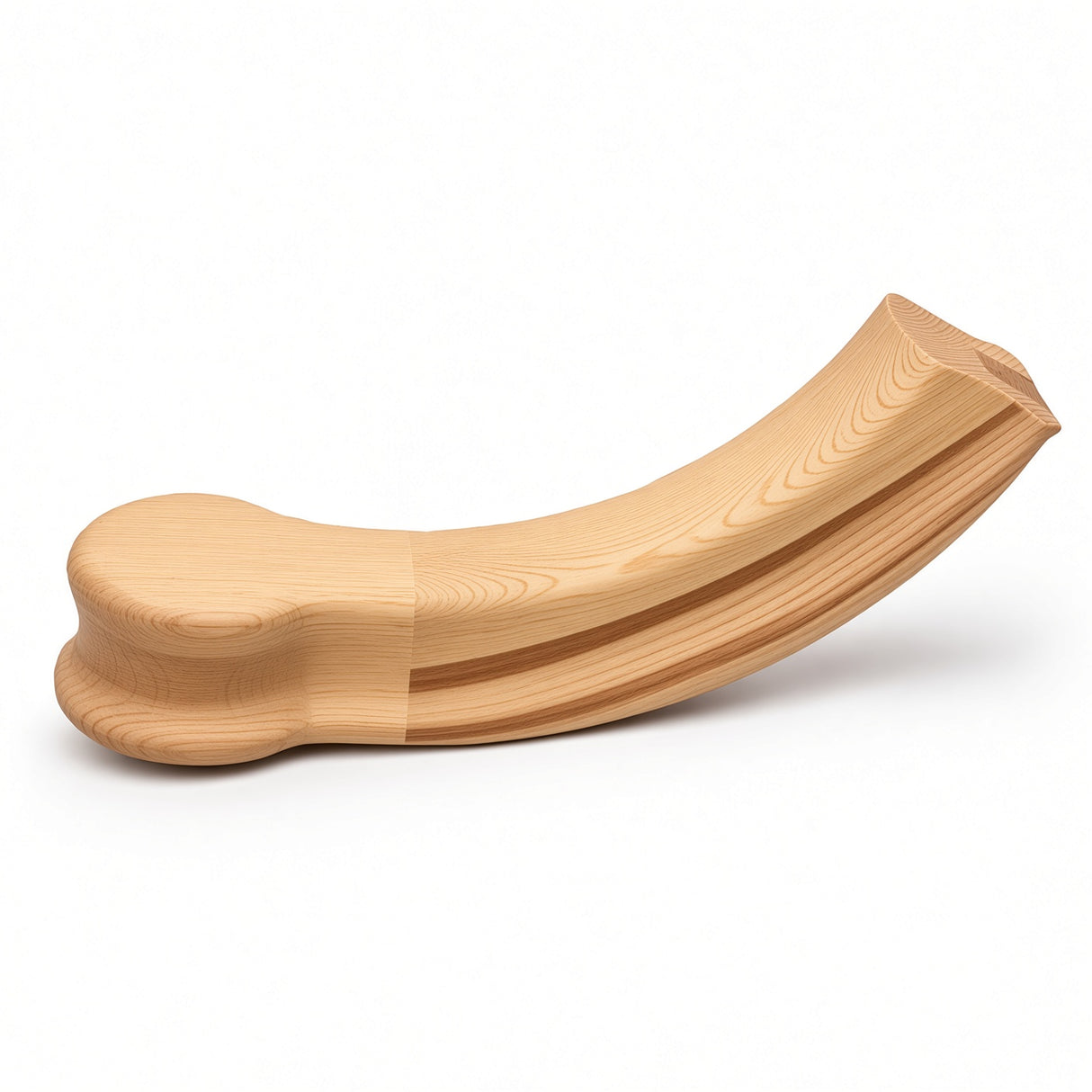 9100 Starting Cap and Up Easing for the 9100 Handrail, Yellow Pine