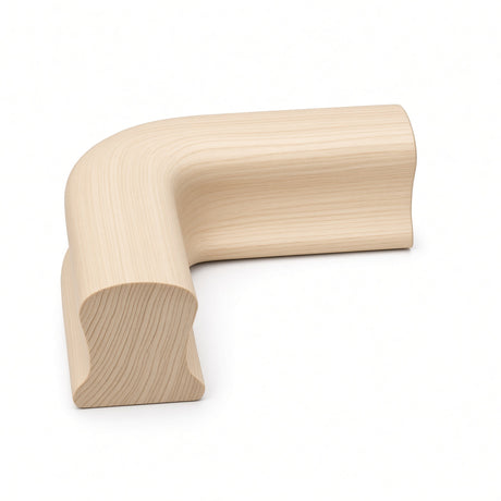9111 Level Quarter-turn for the 9100 Handrail, Poplar