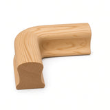 9111 Level Quarter-turn for the 9100 Handrail, Yellow Pine