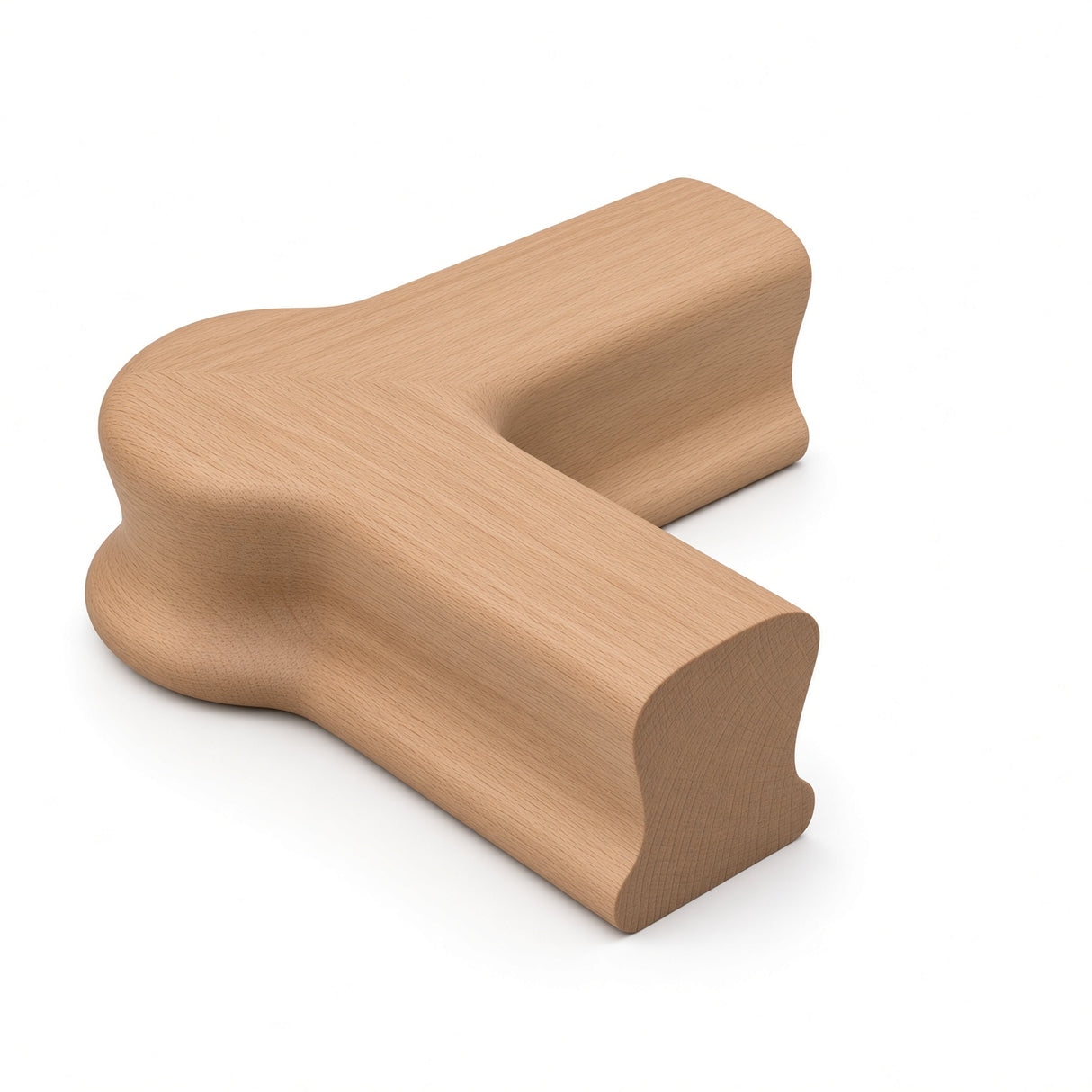 9121 Quarter-turn Newel Cap for the 9100 Handrail, Alder