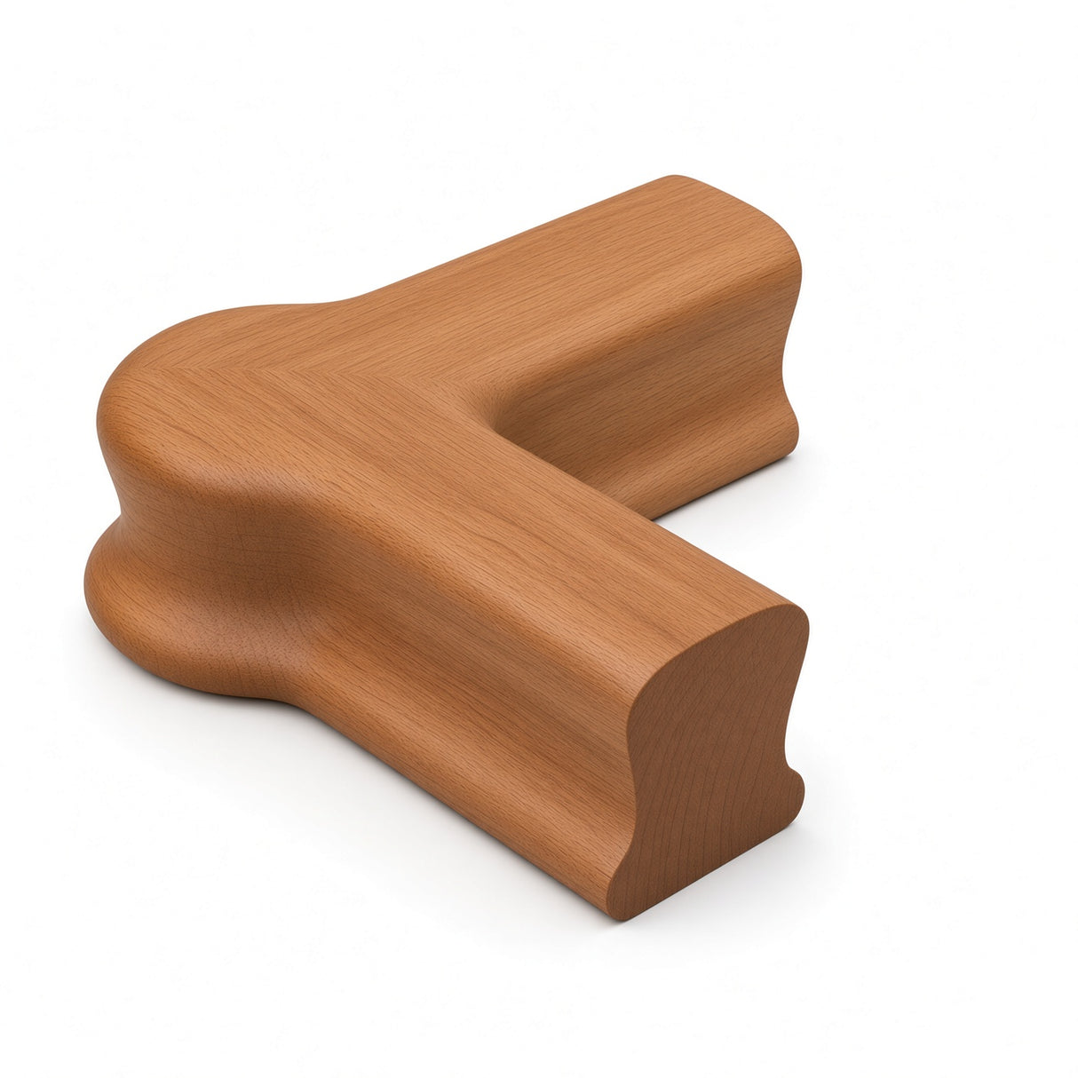 9121 Quarter-turn Newel Cap for the 9100 Handrail, American Cherry