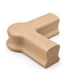 9121 Quarter-turn Newel Cap for the 9100 Handrail, Ash