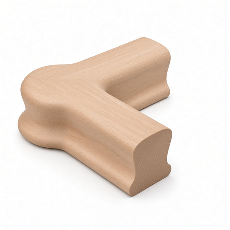 9121 Quarter-turn Newel Cap for the 9100 Handrail, Beech