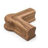 9121 Quarter-turn Newel Cap for the 9100 Handrail, Hickory