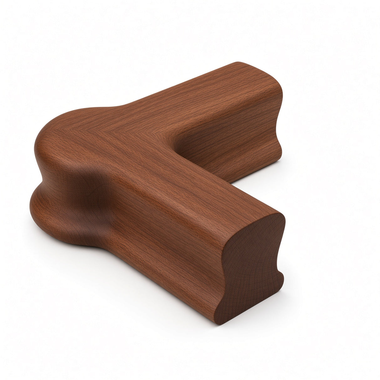 9121 Quarter-turn Newel Cap for the 9100 Handrail, Mahogany