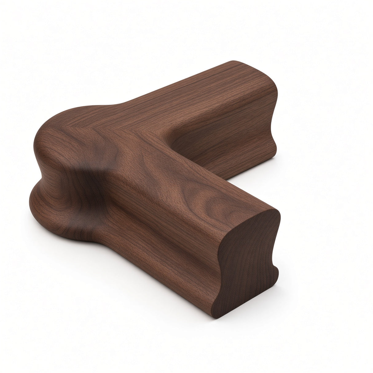 9121 Quarter-turn Newel Cap for the 9100 Handrail, Walnut