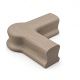 9121 Quarter-turn Newel Cap for the 9100 Handrail, White Oak